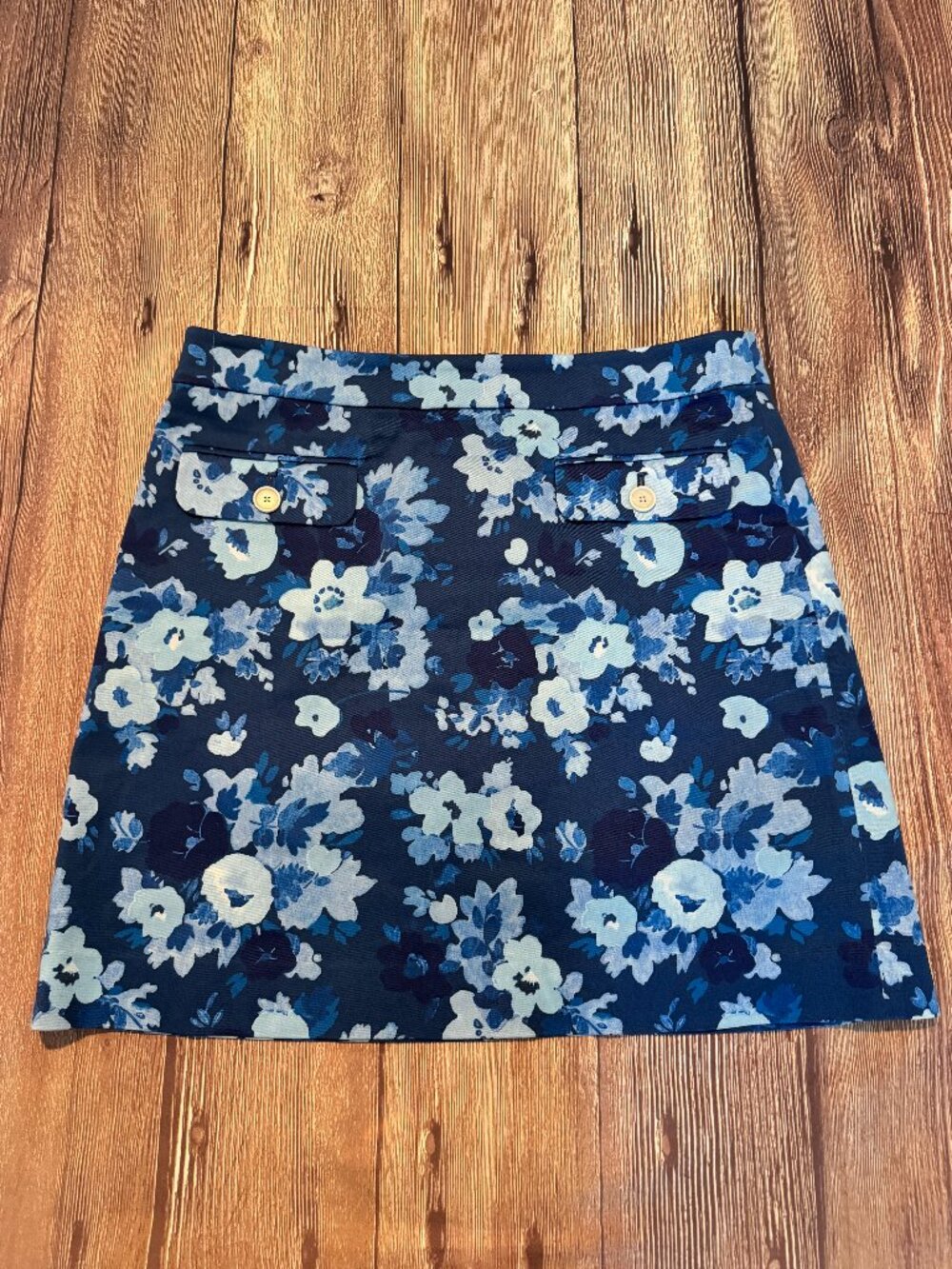 J. Crew Straight Print Skirt Size 14 EUC